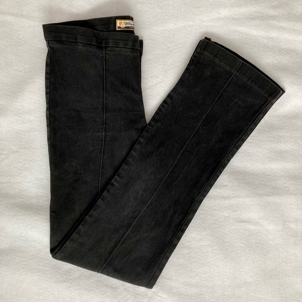 Vintage Blue Asphalt black pants